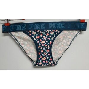 PINK Victoria's Secret Extra Low Rise Bikini Women's Large Waistband New Floral
